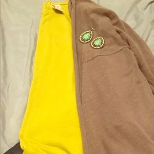 Lime Green Flowy Tank